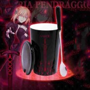 Fate Zero Fate Stay Night Black Saber Arturia Pendragon Cốc Gốm Bộ Cốc