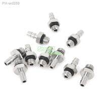 10 Pcs 4mm 5/32 quot; Pneumatic Tube to M5 Male Thread Hose Mini Barb Fittings M-5AU-4