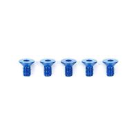 [ชุดแต่งรถบังคับ] TAMIYA 53771 OP.771 3x6mm Countersunk Hex Head Screw/blue (5pcs.) ชุดแต่งทามิย่าแท้ rc