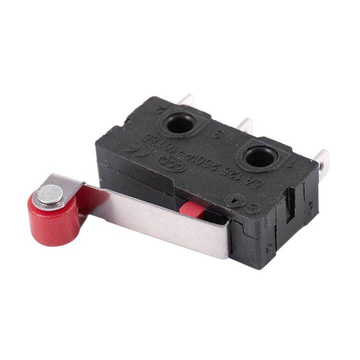 10pcs-micro-roller-lever-arm-open-close-limit-switch-kw12-3-pcb-microswitch