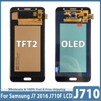 5.5‘’ OLED TFT2 Screen For Samsung Galaxy J7 2016 LCD J710 J710F J710FN J710M J710H LCD Display Screen Digitizer Assembly Replacement Parts