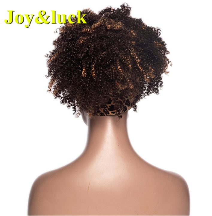 joiluck-วิกห่อสั้นวิกผมแบบผูกผ้าโพกศีรษะวิกผมแบบแอโฟรสังเคราะห์สำหรับผู้หญิงแอฟริกัน