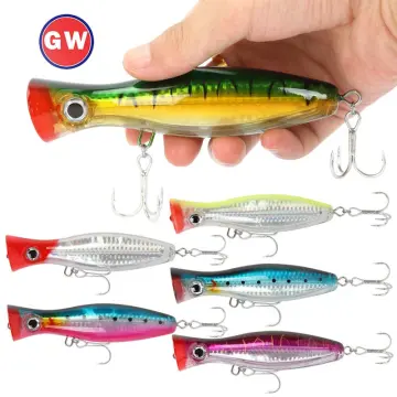 Shop Water Lure Floating Whopper Popper Fishing Lure 43g with great  discounts and prices online - Feb 2024