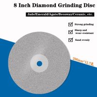 8 Inch 200mm Single Side Diamond Coated Flat Lap Wheel Polishing Wheels Jewelry Grinding Polished Disc 46-2000 Grit Cleaning Tools