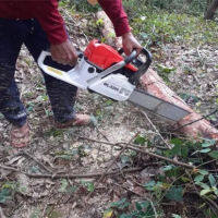 WL-5200 Chainsaw 2จังหวะ80cc 7แรง เลื่อยยนต์ตัดไม้ บาร์เลื่อยยนต์ยาว 20 นิ้ว เลื้อยไม้มือ เครื้องตัดไม้