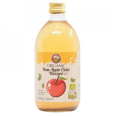 ACV คันทรีฟาร์ม ออแกนิกแอปเปิ้ลไซเดอร์ไวเนการ์ น้ำส้มสายชูหมักจากแอ๊ปเปิ้ล ขนาด 500 มล.
