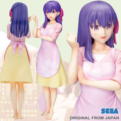 Figure ฟิกเกอร์ งานแท้ 100% Sega จากการ์ตูนเรื่อง Emiya san Chi no Kyou no Gohan เมนูวันนี้ของบ้านเอมิยะ เอมิยะซังกับเมนูวันนี้ Sakura Matou ซากุระ มาโต้ Ver Original from Japan Anime อนิเมะ การ์ตูน มังงะ คอลเลกชัน ของขวัญ New Collection ตุ๊กตา โมเดล