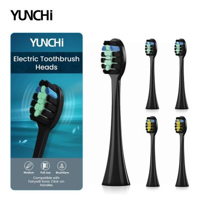 ❐ 5Pcs Toothbrush Head For Seago Sonic Electric Toothbrush Replacement Du Pont Head SG986/SG987/S2/SX/S5 Gum Health Whitening
