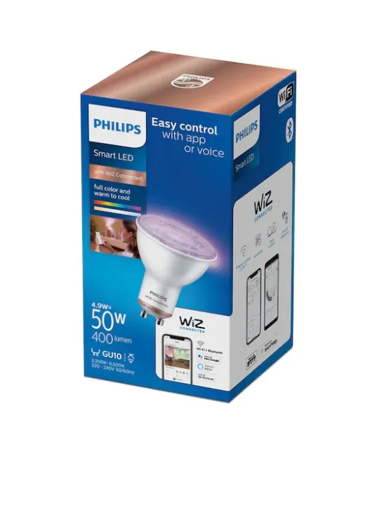 Philips WiZ Color Ambiance bulb หลอดไฟเปลี่ยนสีอัจฉริยะ เปลี่ยนสีได้