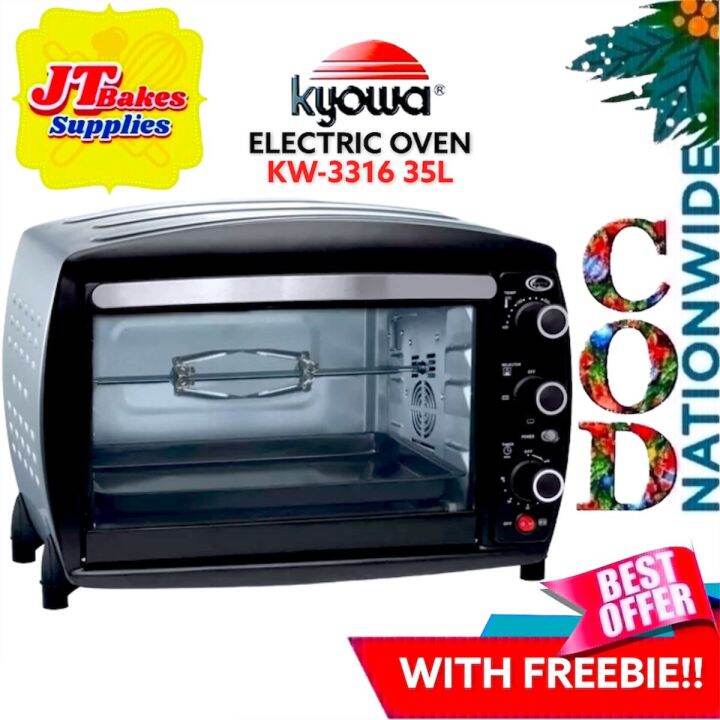 KYOWA Electric Oven with Convection Function Kw3316 35 Liters With