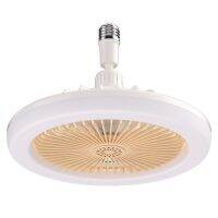 E27 Haonuoke3130 LED โคมไฟพัดลมเพดานพัดลมทำความเย็นไฟฟ้า3โหมดการทำงาน + น้ำมันหอมระเหย