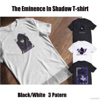 Yt2 เสื้อยืดคอกลม แขนสั้น พิมพ์ลายอนิเมะ The Eminence In Shadow ทรงหลวม พลัสไซซ์ TY2