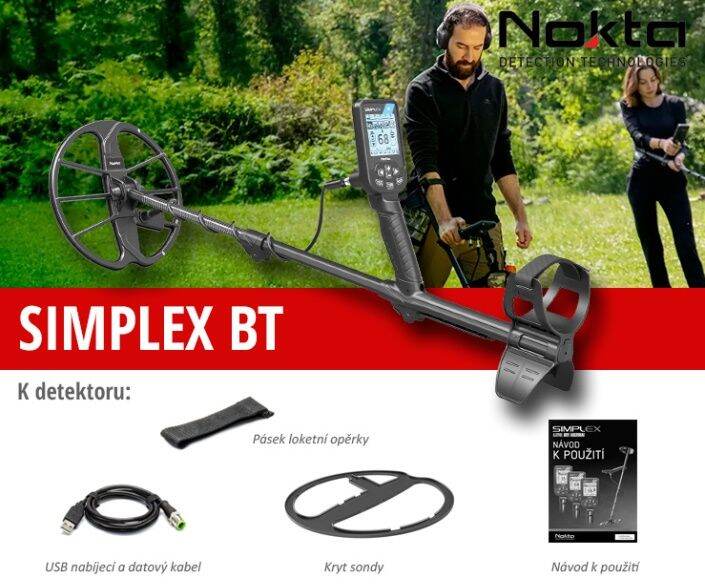 nokta-makro-simplex-bt-เครื่องตรวจจับโลหะ-เครื่องหาทอง-กันน้ำได้-ของแท้-ประกันศูนย์ไทย