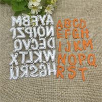 New alphabet Frame Metal Cutting Dies Stencils Scrapbooking Embossing Handcraft Template