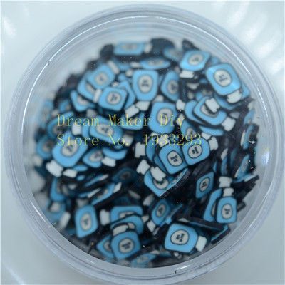 500G 5mm10mm Polymer Clay Slice EatDrink Sprinkles Lovely Confetti for Crafts Making, DIY