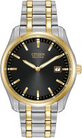 Citizen Eco-Drive Corso Quartz Mens Watch, Stainless Steel, Classic, Two-Tone (Model: AU1044-58E)