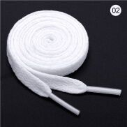 1 CẶP 2 SỢI DÂY GIÀY 100CM - DÂY BUỘC GIÀY MÀU TRẮNG LÀM TỪ SỢI BÔNG CAO