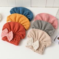 1Pcs For Women Quick-drying Hair Cap Dry Hair Towel Super Absorbent Coral Velvet Bath Accessories Portable Shower Caps Towels