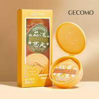 รองพื้นพัฟแต่งหน้าใหญ่ขึ้น GECOMO 2ชิ้นฟองน้ำเนื้อนุ่มพร้อมกับกล่องเก็บของพัฟแป้ง