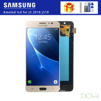 5.2 Super AMOLED LCD สำหรับ SAMSUNG Galaxy J5 2016จอแสดงผล LCD J510 J510F J510FN J510M Touch Screen Digitizer