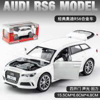 Audi Q8a4a8 Alloy Car รุ่น 1:32 เด็กของขวัญ 6 เปิดโลหะของเล่นตกแต่งรถจำลองรถ Model