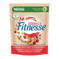 [Best Promotion] NESTLE Fitnesse Granola Cranberry &amp; Seeds Crunchy Clusters of Wholegrain with Cranberries and Pumpkin Seeds 300 g. ? เนสท์เล่ ฟิตเนสส์ กราโนล่า อาหารเช้าซีเรียล แครนเบอร์รี่แอนด์ซี้ด 300 ก.