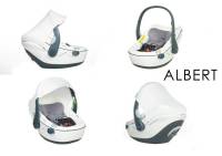 BabyStyle Albert Carrier Carseat for EGG  - Cream/Grey