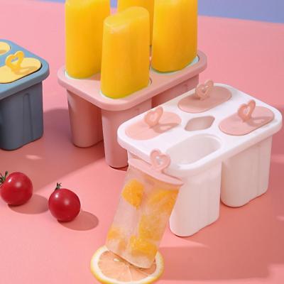 Home Made Popsicles Ice Cream Molds Grinding Tools Boxes Ice Popsicle Frozen Artifacts Popsicles Popsicles And Homemade Cream Ice Cream F8Y8