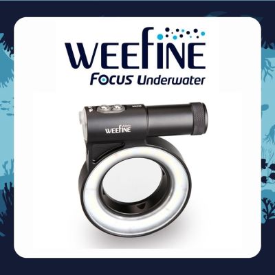 Weefine WF058 Underwater Flashlight Ring Light 3000 lumens for scuba diving freediving snorkeling gear torch