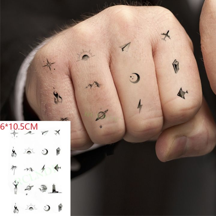 hot-dt-temporary-sticker-star-mountain-plane-flash-tatto-fake-tatoo-for-men