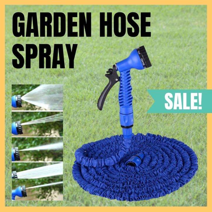 Riley MNL Water Garden Hose with Spray Gun Expandable & Flexible 30 Meters / High Pressure