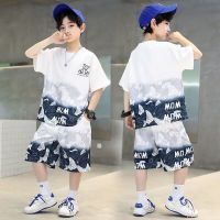 2023 Handsome Boys Quick Drying Clothes - Summer Sports Short Sleeved Suit for Middle and Large Children