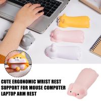 Cute Wrist Rest Support Silicone Non-Slip Ergonomic Animal Shaped Wrist Rest Support Mat Comfort Mouse Pillow Rest For PC Notebook Office Gaming