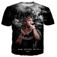 2023 Rapper Juice Wrld T Shirts 2023 Men/women New Fashion 3D Juice Wrld Printed T-shirt Casual Harajuku Style Streetwear Tops Tees