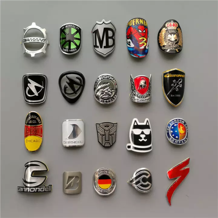 Endeavour Bicycle Sticker Alloy Head Badge Decals Stickers For BMX