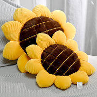 【CW】 Nordic Wind Net Red Sun Flower Sunflower Pillow โซฟาห้องนั่งเล่นเบาะรองนั่งรถเบาะรองนั่งนอนสาว