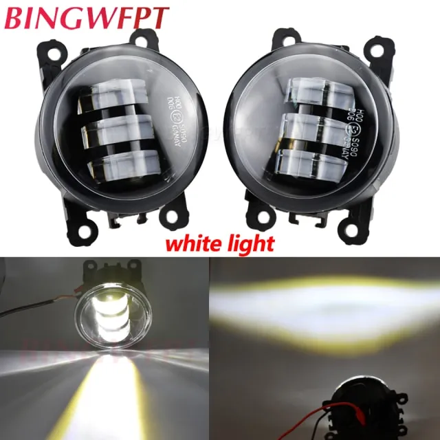 2PCS LED Fog Light Daytime Running Lights For Fiat Ducato 250/290 For