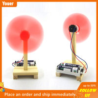 【Youer】โมเดลการทดลองพัดลมไฟฟ้า DIY ของเล่นการศึกษาโรงเรียนประถมวิทยาศาสตร์ฟิสิกส์