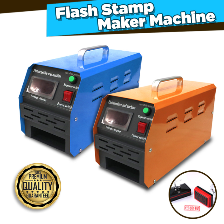 SALEZONE Photosensitive Flash Stamp Machine Hy2000 for Laser Printer