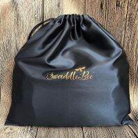 【CW】✌✻™  Customizable Logo  Silk Drawstring Products Storage Shoes Dust Pouches Wig