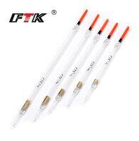 ❂☢ FTK 10PCS/Lot Nylon Plastic Float 1.0g/1.25g/1.5g/1.75g/2.0g Crystal Plastic Fishing Floats Tube Set Fishing Tackle