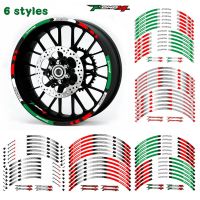 ☂∋ Motorcycle 17inchWheel Decal Reflective Sticker For Aprilia TUONO V4 1100 RR TUONO V4 1100 FACTORY TUONO V4 R APRC TUONO V4 RABS