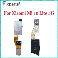 สำหรับ Xiaomi Mi 10 Lite 5G ปุ่มเซ็นเซอร์ลายนิ้วมือสายเคเบิ้ลหลักเครื่องสแกน ID สัมผัสปุ่ม Finerprint Mi 10 Youth 5G