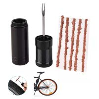 2023 NEW Bicycle Tubeless Tire Repair Tool Puncture Kit Rubber Strip Cycling Accessories MTB Road Bike Sealant Tire Drill Maintenance