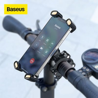 ฐานตั้ง Dudukan Ponsel Sepeda สำหรับคลิปหนีบคอจักรยานที่ยึดโทรศัพท์มือถือมือถือสำหรับรถจักรยานยนต์ตัวยึดที่ยึด GPS