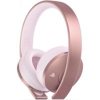 ✜ PS4 PLAYSTATION GOLD WIRELESS HEADSET (ROSE GOLD EDITION) (EURO) (เกมส์  PS4™ By ClaSsIC GaME OfficialS)