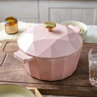 【จัดส่งภายใน 24 ชม】21cm Nonstick Ceramic Dutch Oven Pot with Lid หม้อเคลือบ