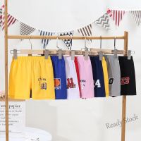 【Ready Stock】 ⊙▦ C22 [ZY] 70-150CM Childrens Casual Quick-Drying Shorts Sports Pants Loose Breathable Boys Girls Five-Point Baby Pajamas All-Match Korean Version Childre