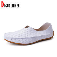 Leather Loafers Men Casual Comfort Mens Shoes Light Breathable Moccasins Driving Shoes Mens Soft Unit Footwear Big Size