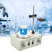 Magnetic Stirrer Magnetic Stirrer เครื่องผสมอาหารควบคุมอุณหภูมิจานร้อน 110V G